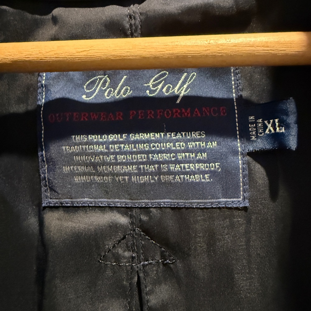 Men's Navy Ralph Lauren Golf Field Jacket - Picture 2 of 3
